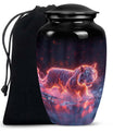 Black Tiger Cremation Urn – Elegant & Unique Tiger Design for Ashes