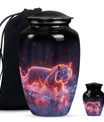 Black Tiger Cremation Urn – Elegant & Unique Tiger Design for Ashes