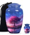 Pink Tree of Burial Urn – Beautiful Decorative Unique Urn For Women Ashes