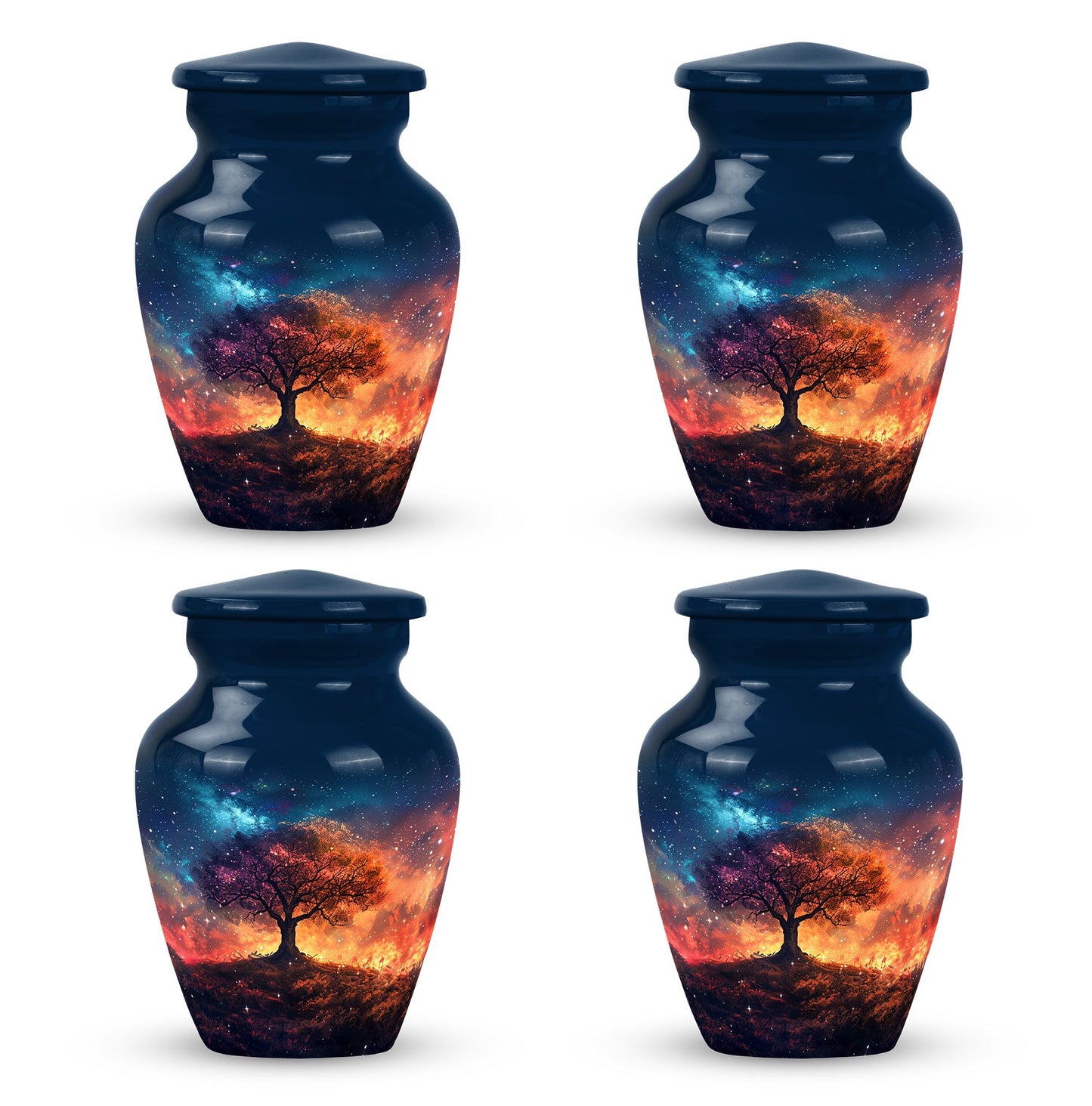 Personalized Tree of Life Keepsake Urn for Women - 10-inch, 200 cu in - Yatskia