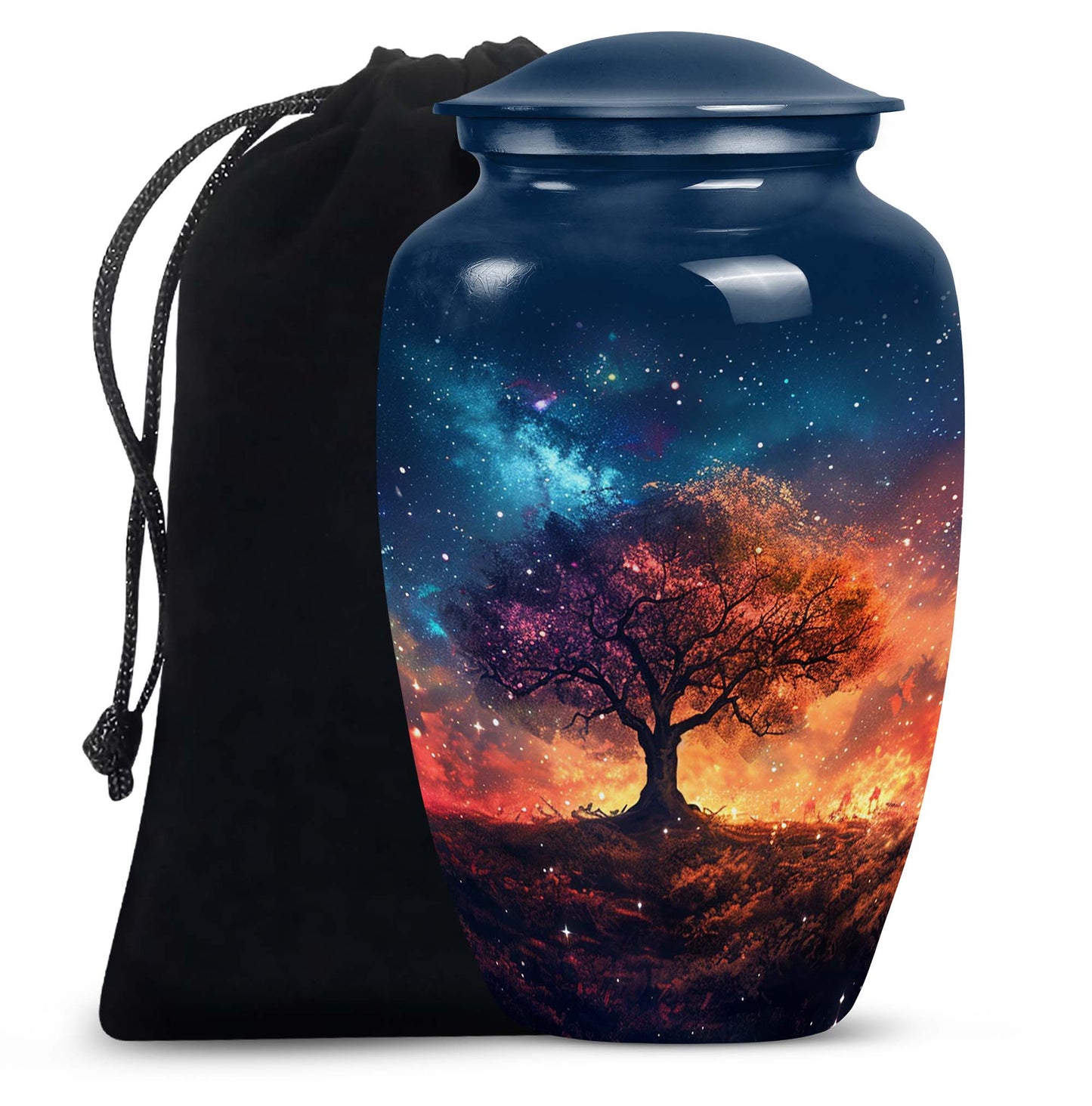 Personalized Tree of Life Keepsake Urn for Women - 10-inch, 200 cu in - Yatskia