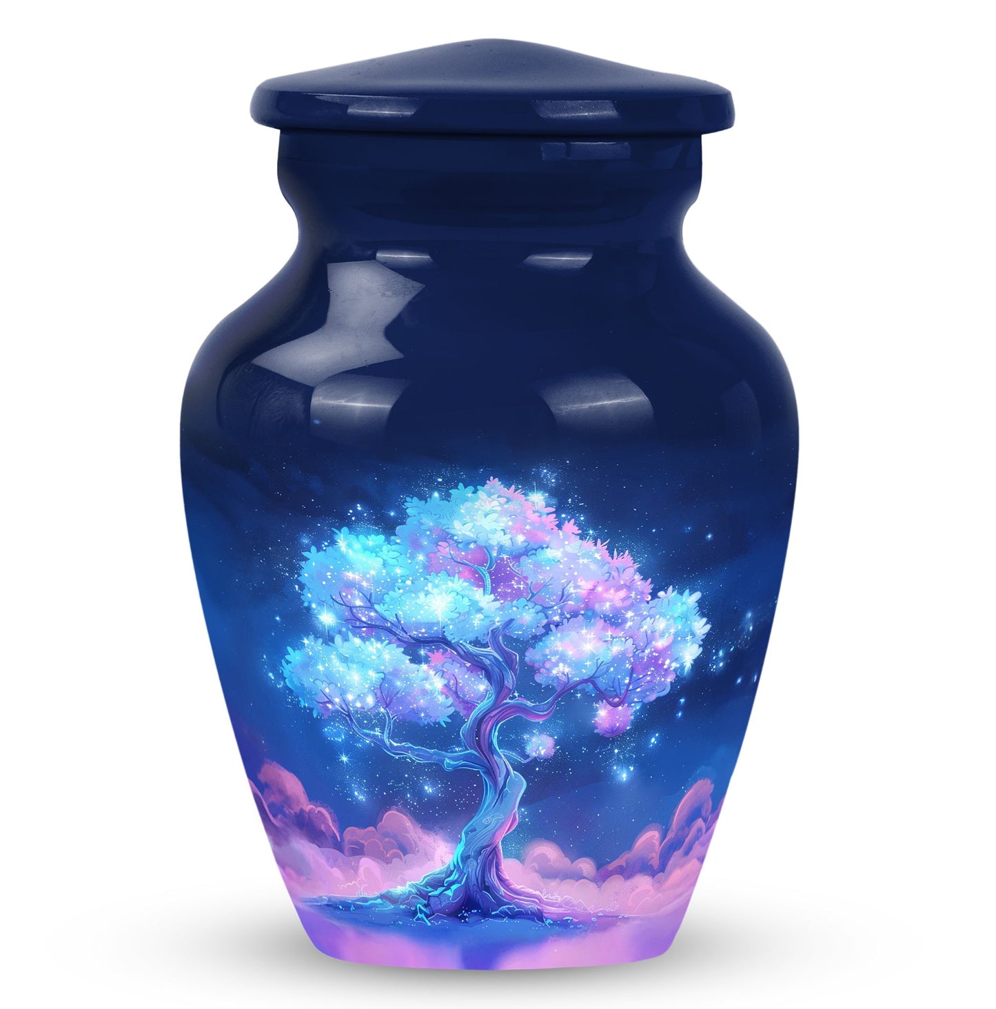 Mystical Tree Memorial Urn for Nature Lovers Cremation Keepsake