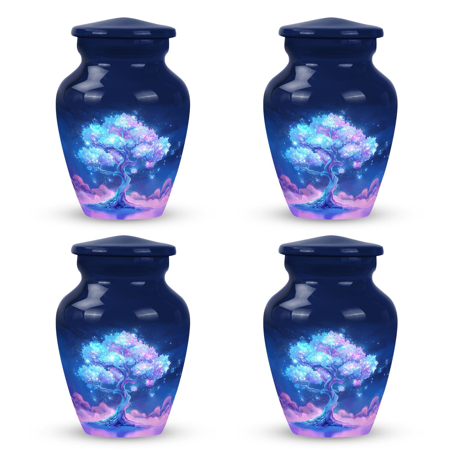 Mystical Tree Memorial Urn for Nature Lovers Cremation Keepsake