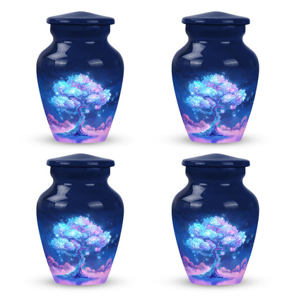 Mystical Tree Memorial Urn for Nature Lovers Cremation Keepsake