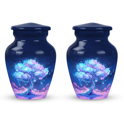 Mystical Tree Memorial Urn for Nature Lovers Cremation Keepsake