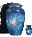 Beautiful Blue Sky and Sun Urn - Unique Urns For Human Ashes