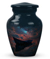Boat Night Sky Urn – Celestial Vessel Design for Memorial Keepsakes