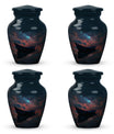 Boat Night Sky Urn – Celestial Vessel Design for Memorial Keepsakes