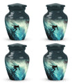Surfer-Ocean Themed Cremation Urn - Urns For Ashes Large