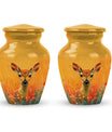 Beautiful Deer Funeral Urn for Human Ashes - Cremation Urn for Mom and Dad