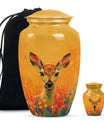 Beautiful Deer Funeral Urn for Human Ashes - Cremation Urn for Mom and Dad