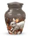 Forest Rabbit Meadow - Rabbit Urn Memorial, Funeral Shape Urn