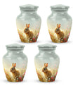 Baby Bunny Rabbit Urn – Beautiful Floral Design Memorial for Pet Remains