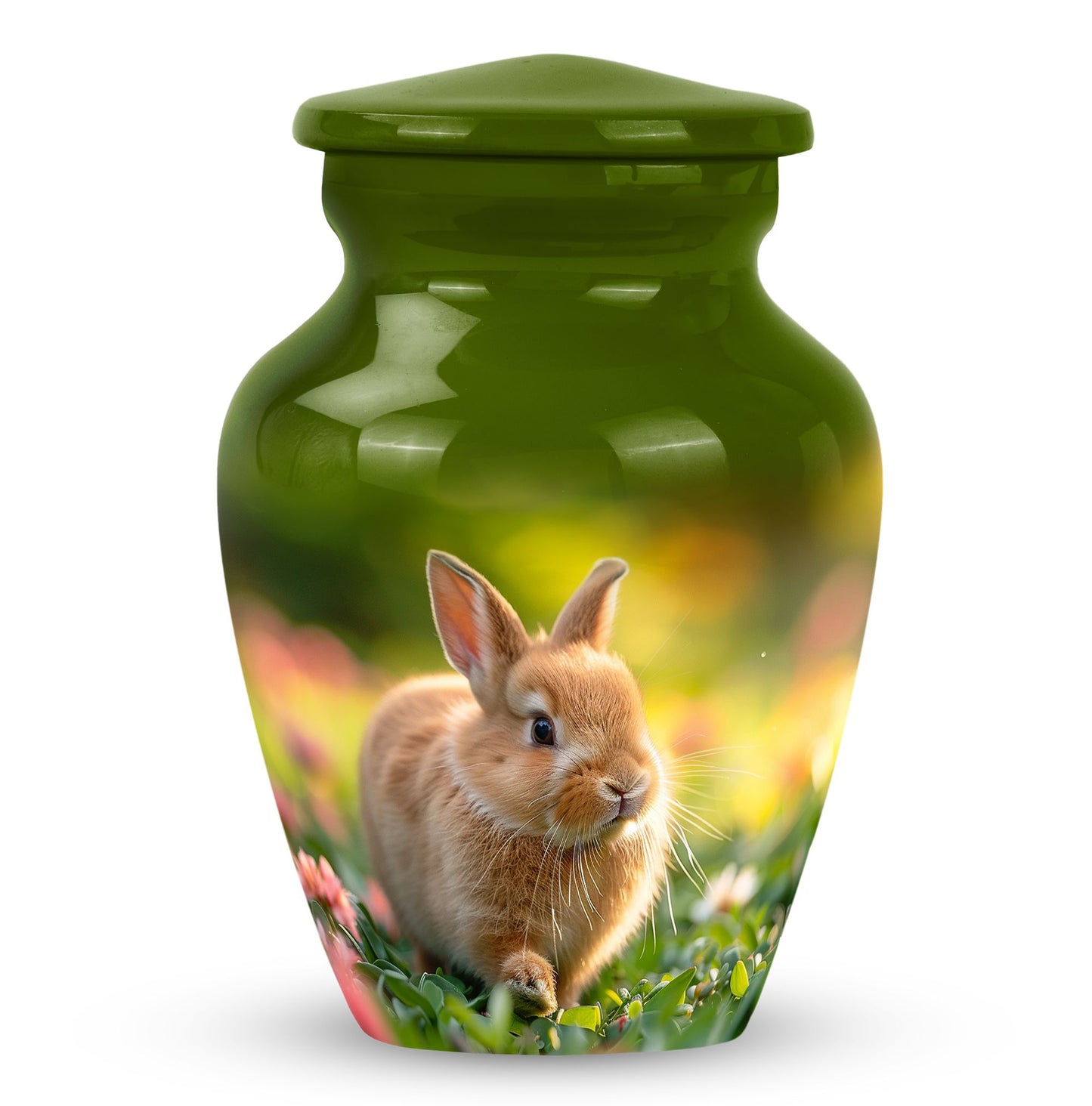 Personalized Pet Memorial Urn for Pet Ashes - 10-inch, 200 cu in - Yatskia