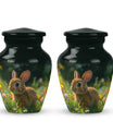 Summer Bunny Burial Urn - Decorative Unique Urns For Burial Ashes