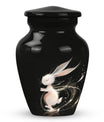 Sleeping Bunny Rabbit Urn - Personalized Pet Urns For Ashes