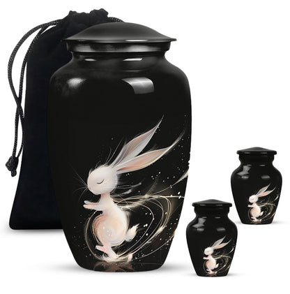 Personalized Pet Cremation Urn for Pet Ashes - 10-inch, 200 cu in - Yatskia