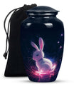 Baby Bunny Rabbit Urn - Large Memorial Funeral Urn For Ashes