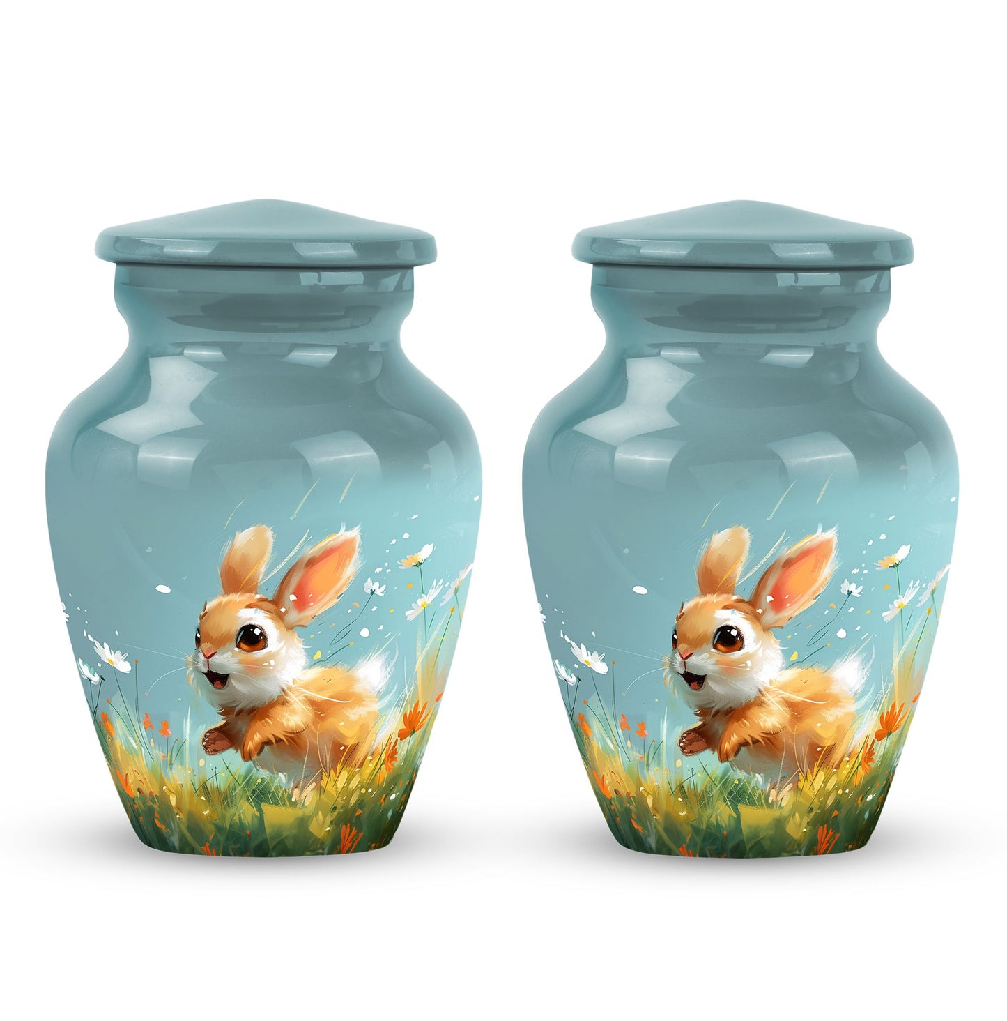 Personalized Pet Keepsake Urn for Pet Ashes - 10-inch, 200 cu in - Yatskia