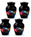 Motorcycle Rider Cremation Urn for Human Ashes - Memorial Urn for Dad
