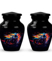 Racing Biker Urn for Human Ashes - Cremation Urns For Adults