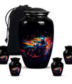 Racing Biker Urn for Human Ashes - Cremation Urns For Adults