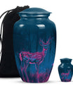 Deer Funeral Urn - Cremation Urns For Large Human Ashes Adult