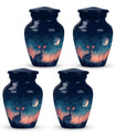 Baby Deer Night Themed Urn - Large Urn For Human Ashes
