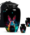 Colorful Rabbit Cremation Urn for Human Ashes - Urn for Mom and Dad