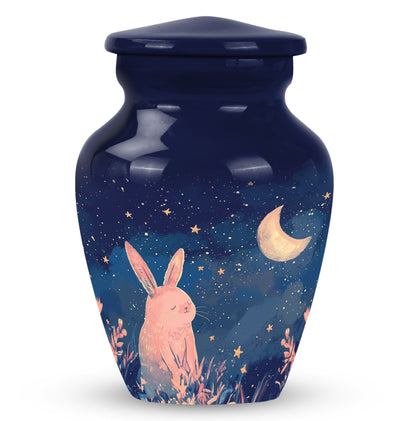 Personalized Rabbit Cremation Urn for Pet Ashes - 10-inch, 200 cu in - Yatskia
