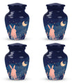 Starry Night Rabbit Cremation Urns For Human Ashes - Urns For Burial