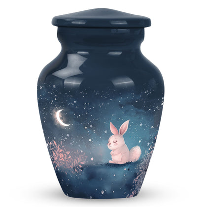 Personalized Rabbit Cremation Urn for Pet Ashes - 10-inch, 200 cu in - Yatskia