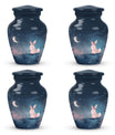 Night Bunny & Stars Urn - Urns For Human Ashes Women