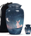 Night Bunny & Stars Urn - Urns For Human Ashes Women
