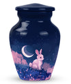 Bunny Night Moon Urn - Decorative Unique Urns For Ashes