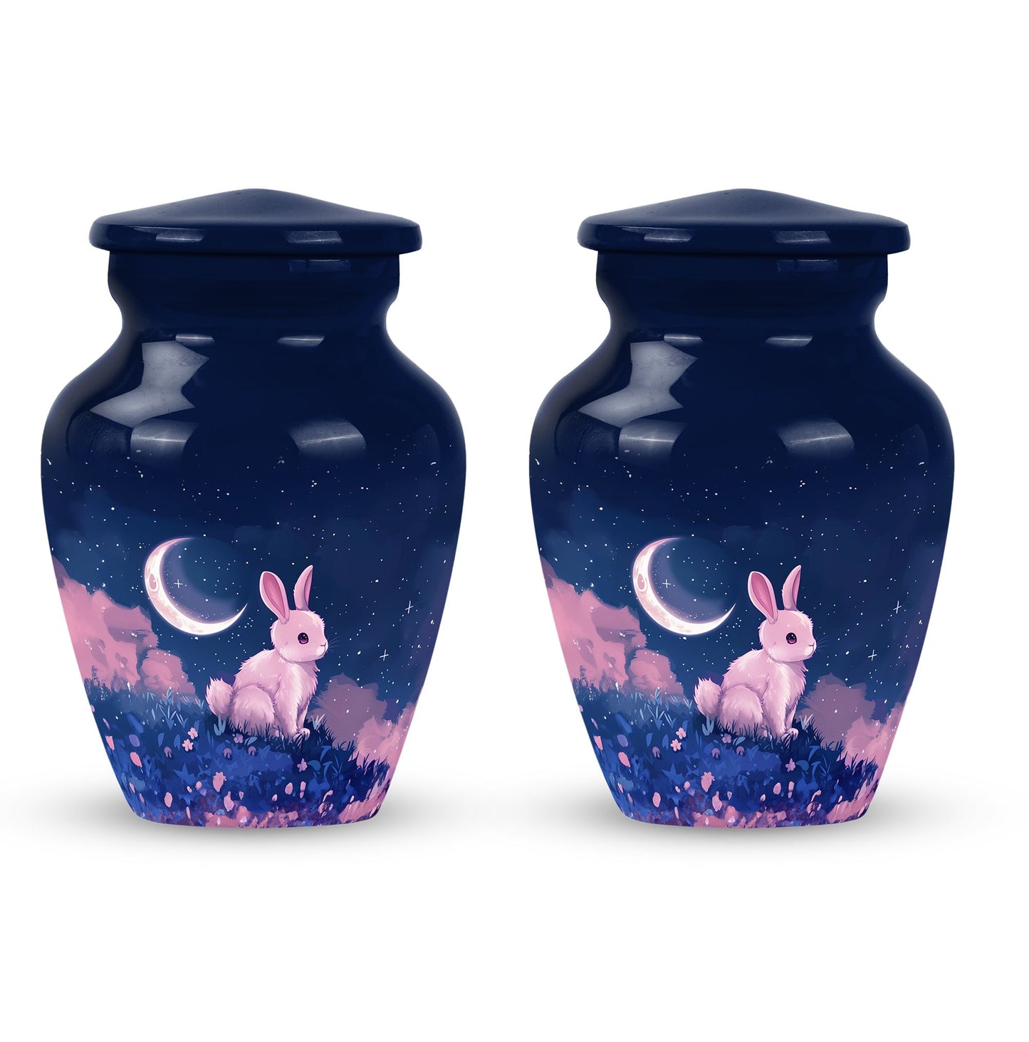 Personalized Galaxy Cremation Urn for Human Ashes - 10-inch, 200 cu in - Yatskia