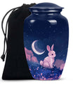 Bunny Night Moon Urn - Decorative Unique Urns For Ashes