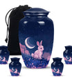 Bunny Night Moon Urn - Decorative Unique Urns For Ashes