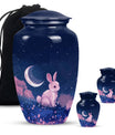 Bunny Night Moon Urn - Decorative Unique Urns For Ashes