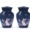 Night Bunny Cremation Urn - Pet Urns For Bunny Ashes