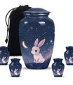 Night Bunny Cremation Urn - Pet Urns For Bunny Ashes