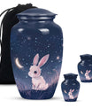 Night Bunny Cremation Urn - Pet Urns For Bunny Ashes