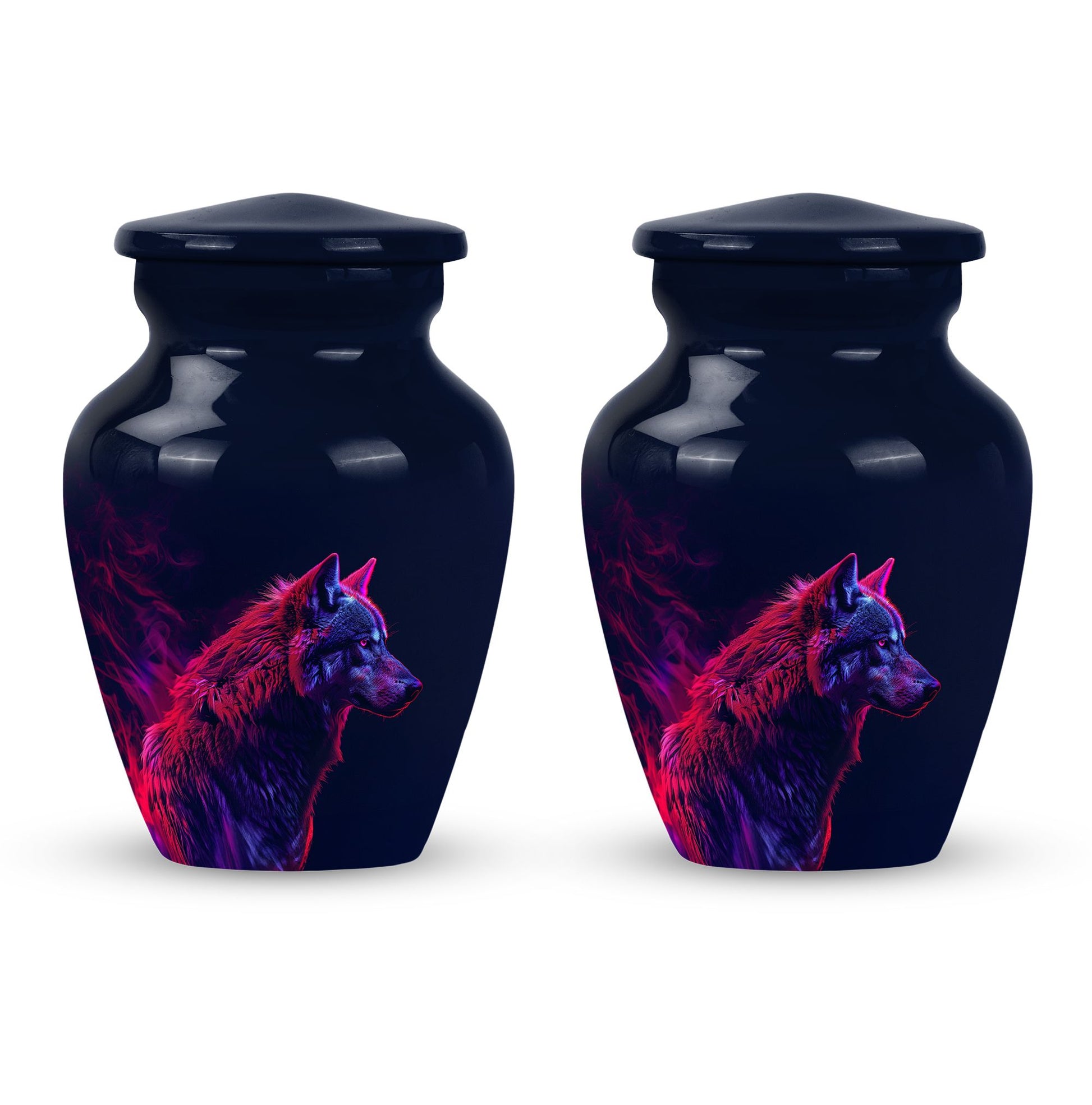 Wolf Cremation Urn - Wolf Urn For Human Ashes