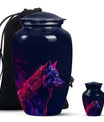 Wolf Cremation Urn - Wolf Urn For Human Ashes