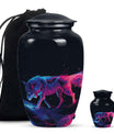 Wolf Cremation Urns For Human Ashes - Memorial Urn for Adults