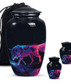 Wolf Cremation Urns For Human Ashes - Memorial Urn for Adults