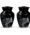 Wilderness Wolf Cremation Urns For Human Ashes - Urn For Men & Women