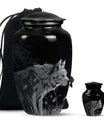 Wilderness Wolf Cremation Urns For Human Ashes - Urn For Men & Women