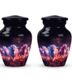 Galloping Horses Cremation Urn for Human Ashes - Urn Keepsake Set