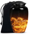 Luminous Ember Gallop Horse Cremation Urns For Human Ashes - Large Urn Mom